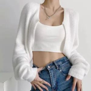 [아우트]사무실 간절기가디건 니트 소프트 캐주얼