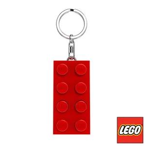 레고 미니피겨 키체인 라이트 2x4 브릭 레드 KE234HR