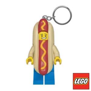 레고 클래식 핫도그 키체인 피규어 열쇠고리
