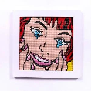 [콩심팥심]클레이피아 보석십자수 팝아트 액자세트 03