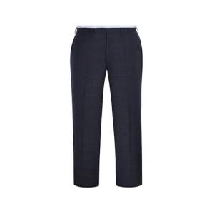 [오스틴리드]울혼방 윈도우 체크 스트레치 클래식 노턱 팬츠-A0PN2313