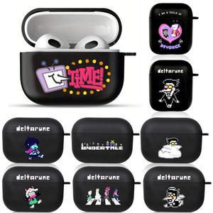 게임 델타룬 테나 에어팟 프로2 2 3 4 헤드폰 커버 4세대 랄세이 크리스 수지 스팸튼 이어팟 케이스