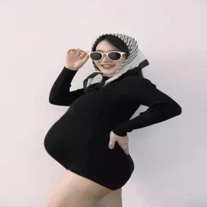 임산부 모형배 가짜 배모형 실리콘 체험복 만삭체험