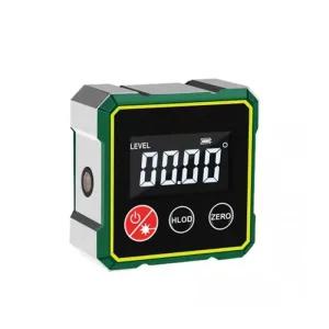 고정밀 디지털 레이저 경사계 수평기 자석 각도 측정기 양면