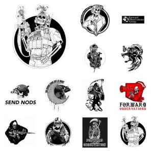 로고  용품 액세서리 방수 자전거 데칼 10p 보드 가방 Pegas 자동차 매트 스티커 8CM