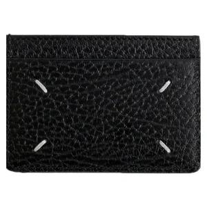 마르지엘라 25FW 스티치 로고 카드지갑 블랙 SA1VX0005 P4455 T8013