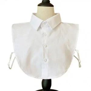 [콩심팥심]넥카라 레이어드 케이프 페이크 셔츠