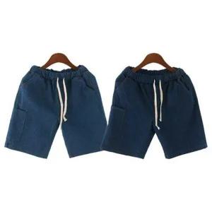 [하프클럽/]스마트폰 주머니 청5부 반바지 청반 밴드바지 청바지 핫팬츠