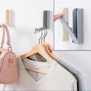 공간 절약 접이식 벽 부착 소품 옷걸이 1P 부착식옷걸이 부착옷걸이 부착식소품걸이