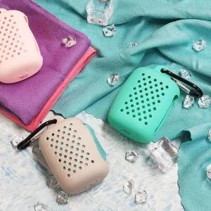 카라비너 포켓 스포츠 타월 경량수건 휴대용수건 미니수건 등산용수건 자전거수건