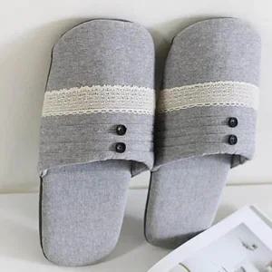 인기상품 실내화 버튼 주방 사무실 편안한 코사지 신발 실내 작업용 [WFJEMMY_251105]