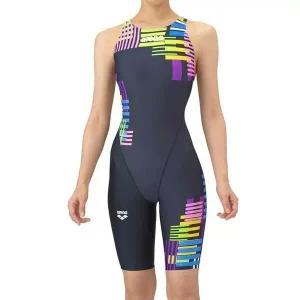 [하프클럽/]아레나 여성 공인 선수용 반전신 수영복 5부 U065223