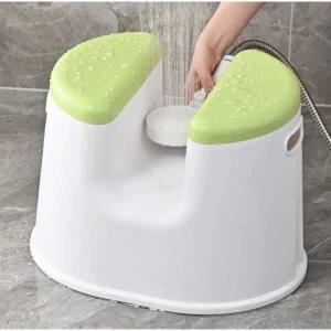 프리미엄 좌욕 의자 엉덩이 훈증 샤워 마사지 세척 방지 씻기