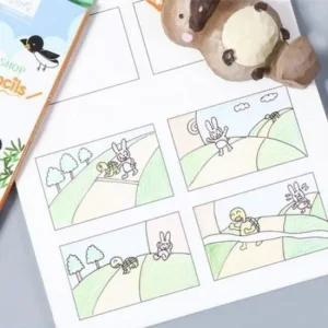 A4 A5 노트 콘티노트 스토리보드 회사노트 사무용노트 사무실노트 줄노트 실제본노트