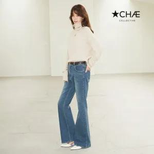 채컬렉티브 25FW 오르타 부츠컷 워싱 기모 데님