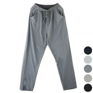 남녀 냉감 소재 스판 세미 슬렉스 데일리 패션 바지