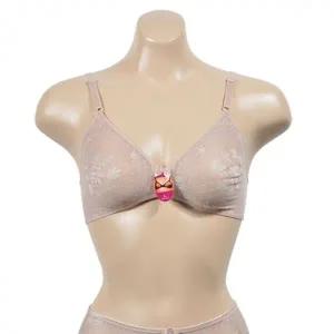 국산 브라 브래지어 홑겹 망사 전체레이스