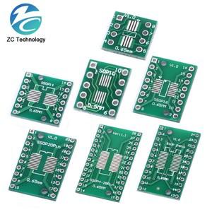 SOP8 SOP10 20 24 28 56 턴 DIP IC 어댑터 소켓 TSSOP SOIC PCB 보드 컨버터 플레이트 0.65mm 1.27mm