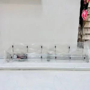 스텐 의류 걸이 6P 벽 부착형 옷걸이 모자 보관함 (WFKIP6W)