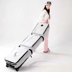 대용량 스노우보드 바퀴달린 방수 가방 보드 데크