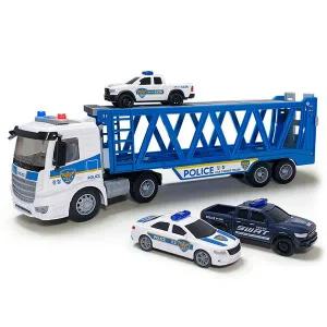 유앤원 경찰 카캐리어 경찰차 3대 포함