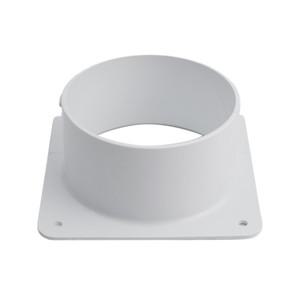 플라스틱 플랜지 벤트 커넥터 흰색 100-300mm 정사각형 바닥 환기 파이프 연결 배기구 공기