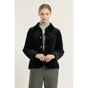 [BCBG] 벨벳 퀼팅 자켓 B5D9R134_DG