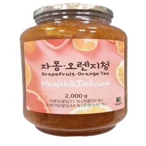 씨밀레 자몽 오렌지청 2kg 코스트코