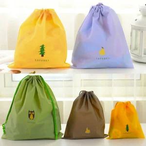 여행용 방수파우치 수영복 어린이집 스트링 가방 소형