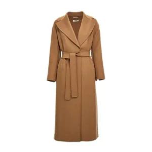 [MAX MARA]25FW 폴도 POLDO 울 드랩 랩 코트 카멜 2529016043 045