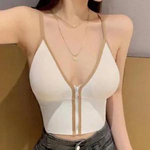 클래식 캡 데일리 밴딩 쫀쫀 여자 앞지 이너웨어 내장