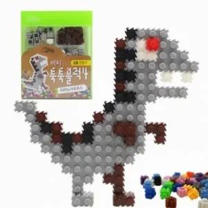 뚝딱 툭툭블럭 공룡 NO.02 티라노사우르스 만들기 교구 재료