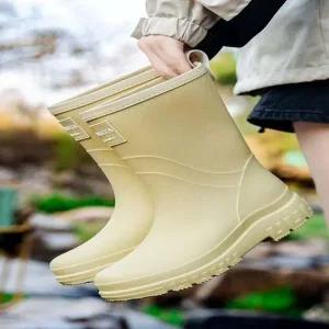 미들 방수장화 클래식 3컬러 여자레인부츠 레인부츠 레인부츠 농사장화 설거지장화 작업화 방수신발