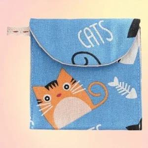 생리대 파우치 보관함 휴대용 손가방 작은손가방