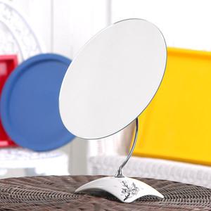 원형자기(대)/탁상거울/도자기의 꽃무늬로 고급스러움