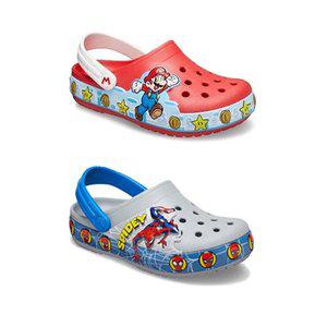 [크록스] 키즈 펀랩 라이트 클로그 206438 206374 아동 샌들 2종 택1