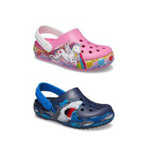 [크록스] 키즈 라이트 클로그 아동 샌들 슬리퍼 207070 207071 2종 택1