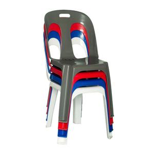 편의점 야외용 파라솔의자 4p 실외용 플라스틱의자 해변 수영장 비치 행사