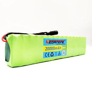 샤오미 M365 프로 Ebike 자전거 스쿠터용 배터리 팩, 내부 20A BMS, 36V, 20Ah, 10S3P, 36V, 600W, 42V, 18650