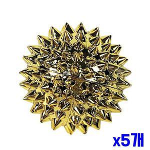 [오너클랜]휴대용 황금 자석 혈침기 x5개 괄사추천 지압봉 손지압 림프마사지기 러닝용품 하트괄사 요가휠