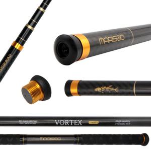 마리수 바다 뜰채 바다낚시 카본 뜰채대 볼텍스