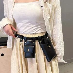 미니 웨이스트백 핸드폰케이스 투피스 힙색 크로스백