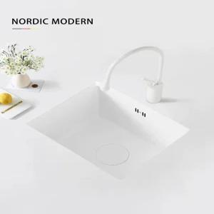 화이트 싱크볼 작은 리모델링 법랑 씽크볼 주방 인테리어