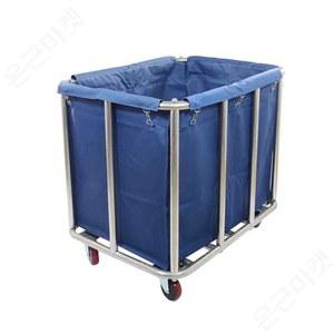 접이식 린넨 카트 이불 수건카트 바구니 수거함 세탁