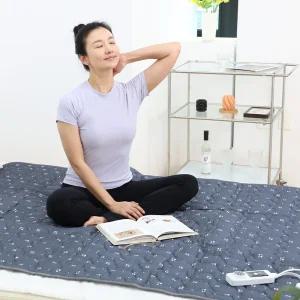 물세탁 가능 전기매트 탄소 카본 온열 매트 가정용 침대 여행용 캠핑 차박 전기 장판 요 싱글 1인용 추천
