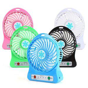 [트로비스] 충전스탠드선풍기 2600mAh 대용량 휴대용선풍기 분리형배터리 18650충전지