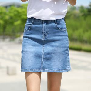 동대문스타일 워싱 스판 데님치마바지 여성 미니치마 LP20