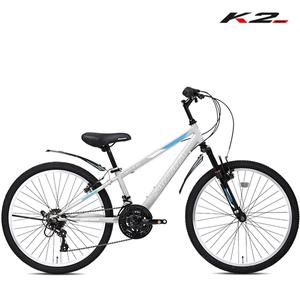 2025 케이투바이크 서스펜션 MTB자전거 초등학생 주니어 메커드24SF 24인치 21단 시마노 변속레버