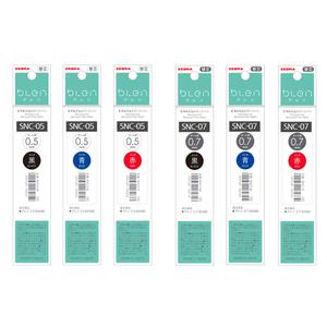 블렌 3색볼펜 리필심 SNC-05 07 다색 멀티펜 볼펜심