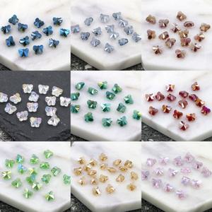 크리스탈 나비 8mm/팔찌재료/비즈공예/마스크줄만들기